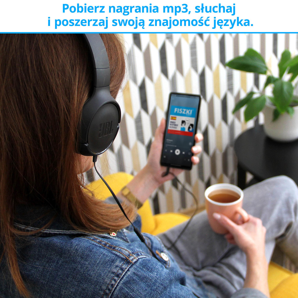 Fiszki audio - prezentacja funkcji SPELL na smartfonie