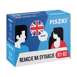 Fiszki - angielski - Reakcje na sytuacje B1-B2