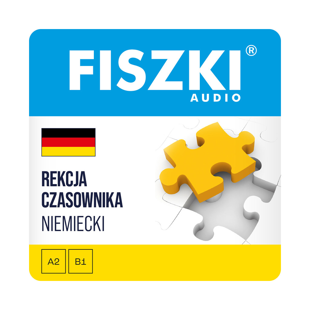 Fiszki audio - język niemiecki - rekcja czasownika - nagrania mp3 do szybkiej nauki języka niemieckiego