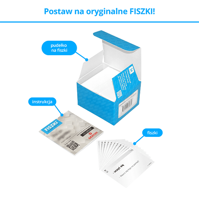 Fiszki - zestaw do szybkiej nauki języka rosyjskiego na poziomie podstawowym