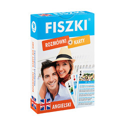 Rozmówki angielskie i karty do gry 2w1