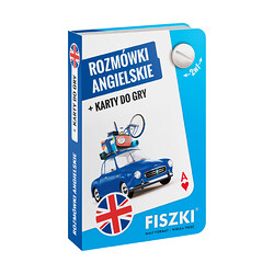 Rozmówki angielskie i karty do gry 2w1