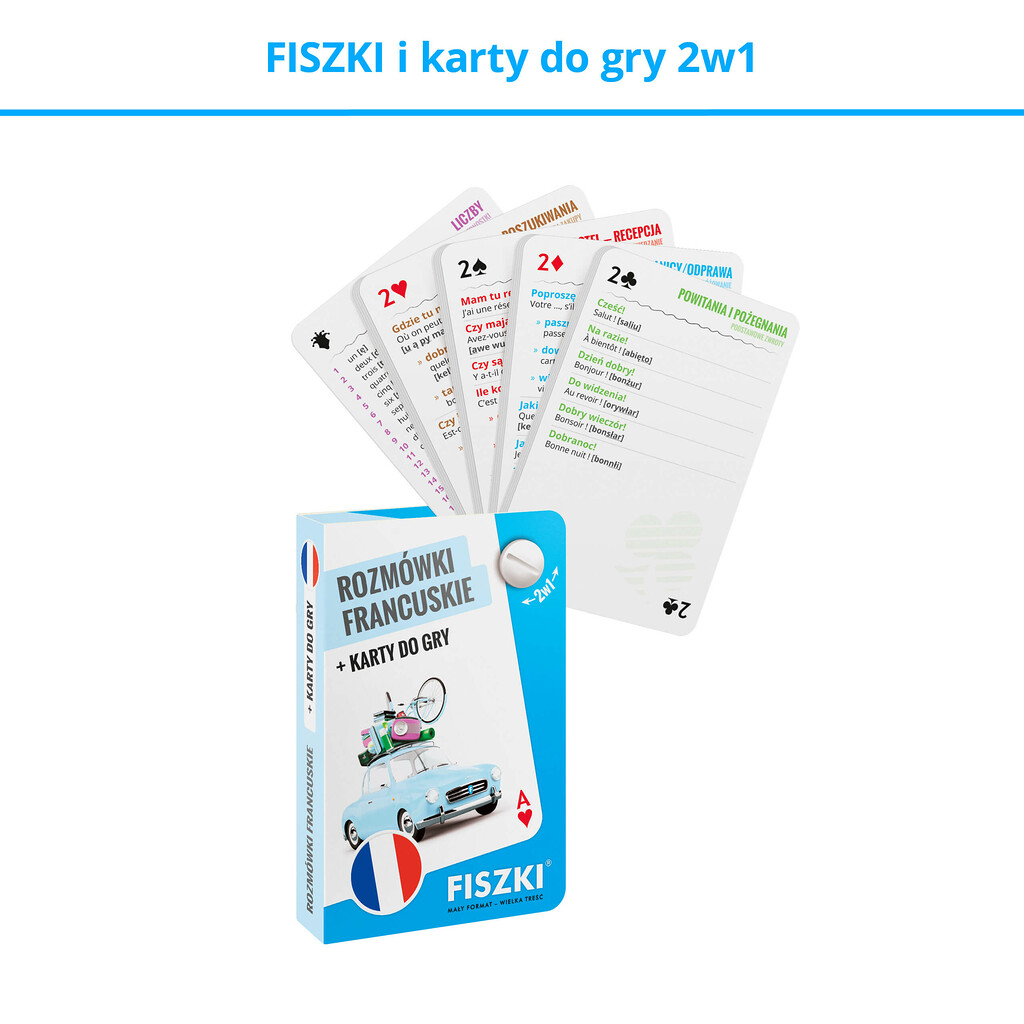 Rozmówki - karty ze zwrotami umożliwiającymi swobodne porozumiewanie się za granicą