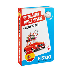 Rozmówki hiszpańskie i karty do gry 2w1