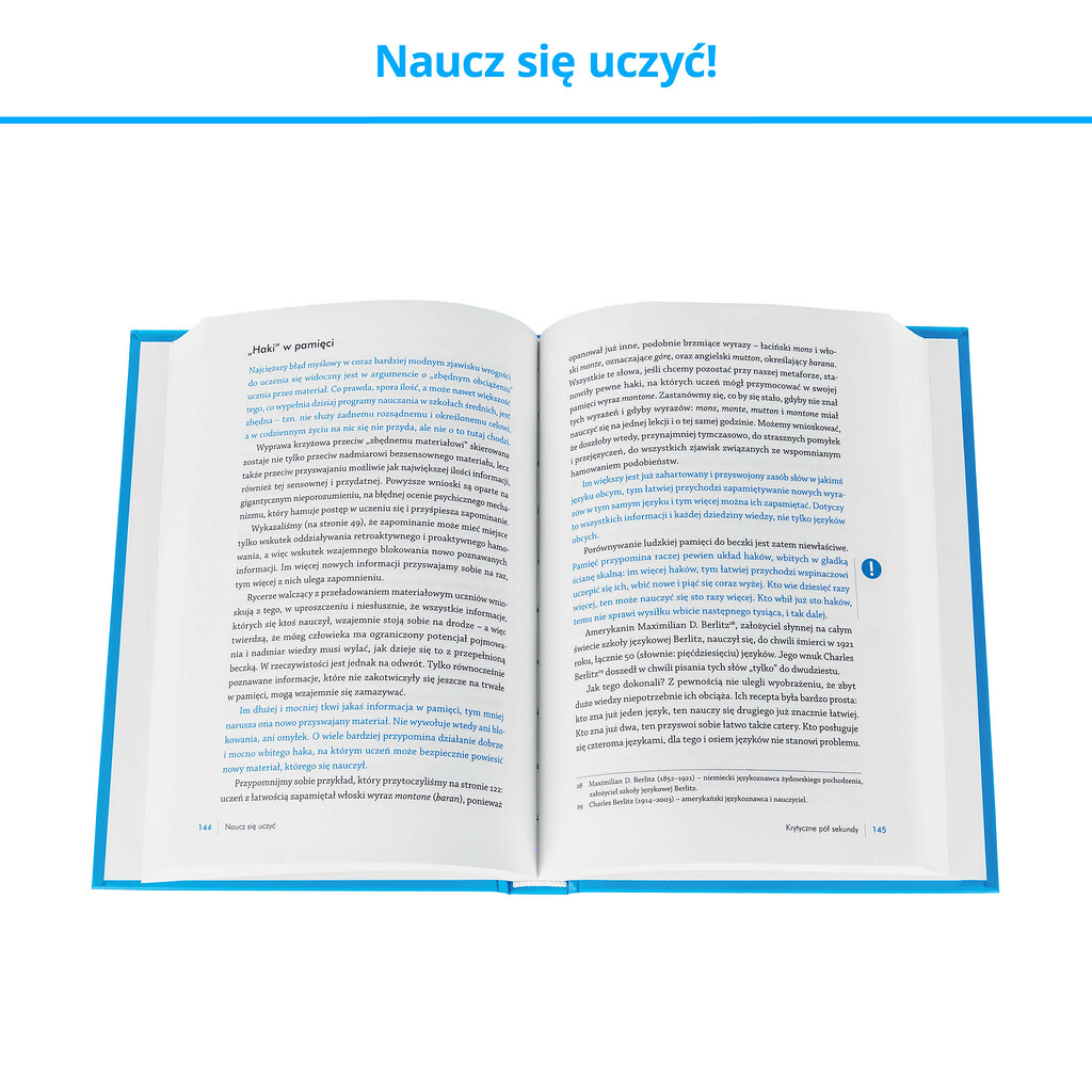 Naucz się uczyć - książka prezentująca tajniki skutecznej nauki