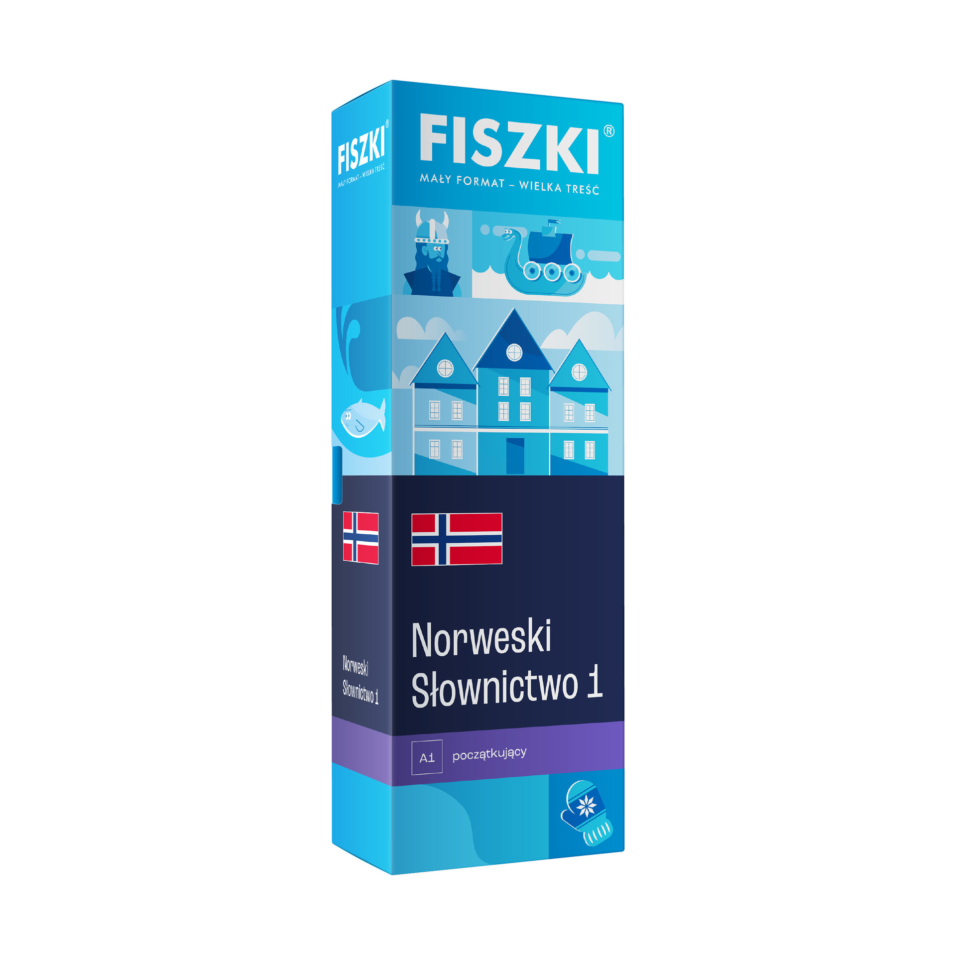 FISZKI - język norweski - Słownictwo 1 (poziom A1)