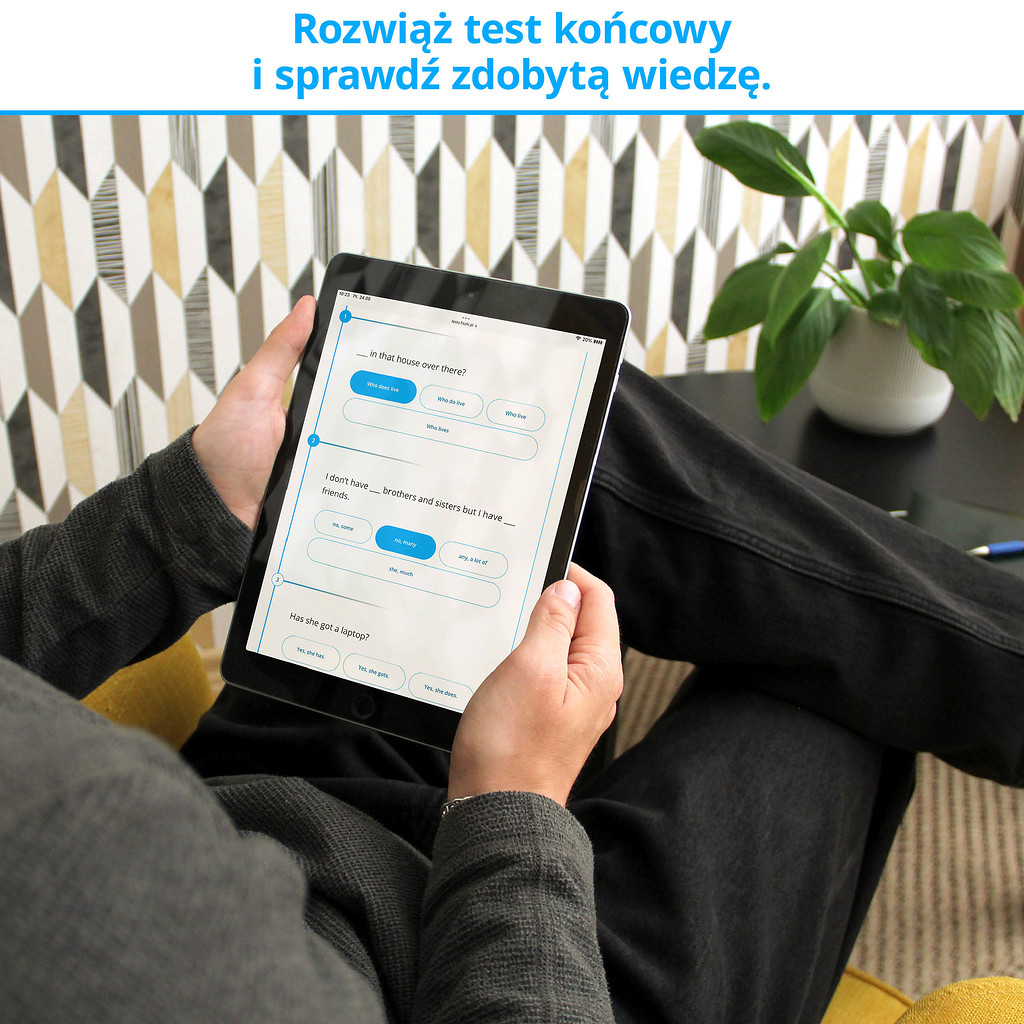 Materiały dodatkowe do fiszek - test sprawdzający wiedzę