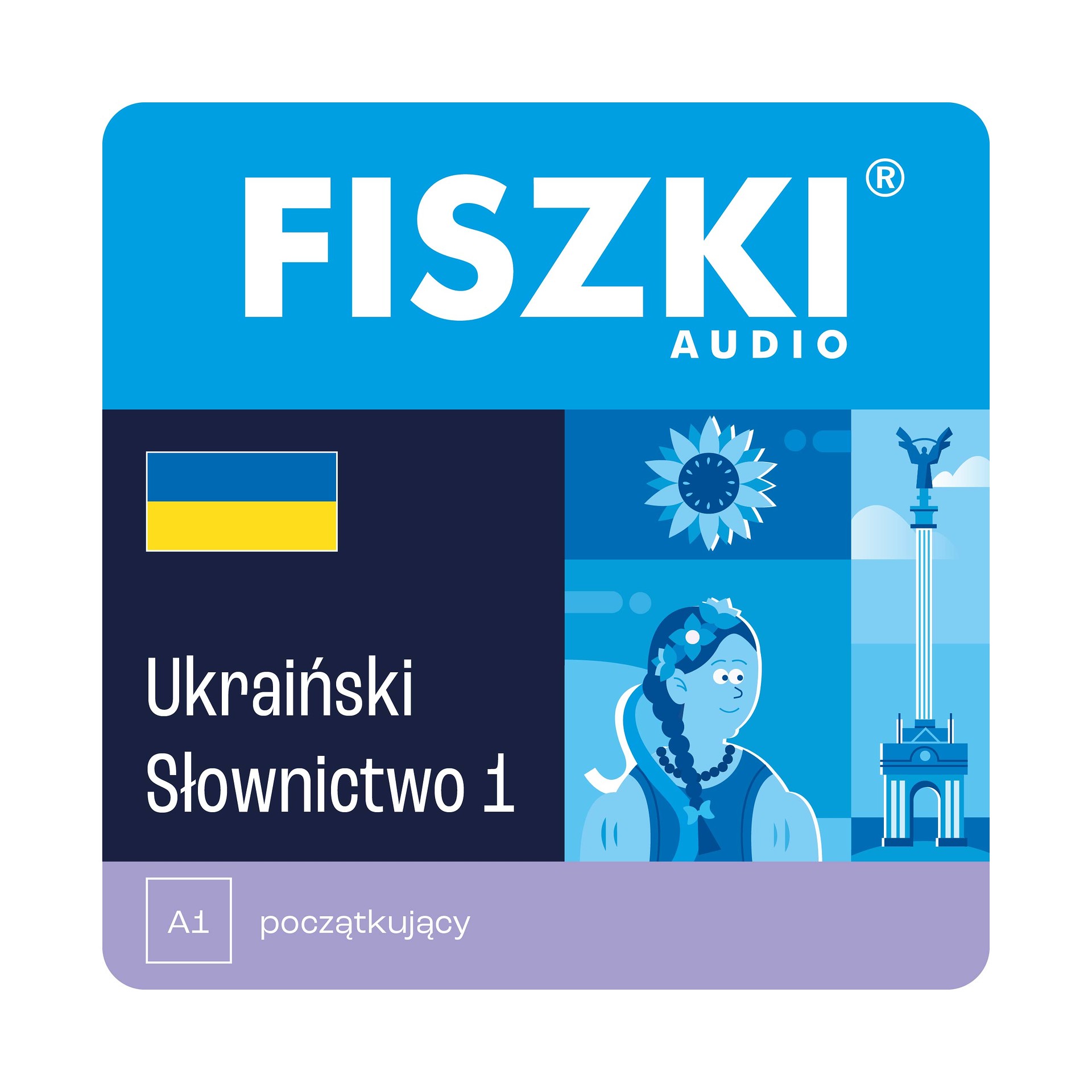 Kurs audio (audiobook mp3) - język ukraiński - Słownictwo 1 (poziom A1)