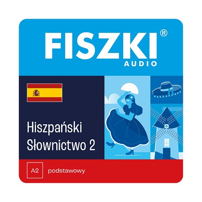 Fiszki audio - język hiszpański - słownictwo 2 - nagrania mp3 do szybkiej nauki języka hiszpańskiego