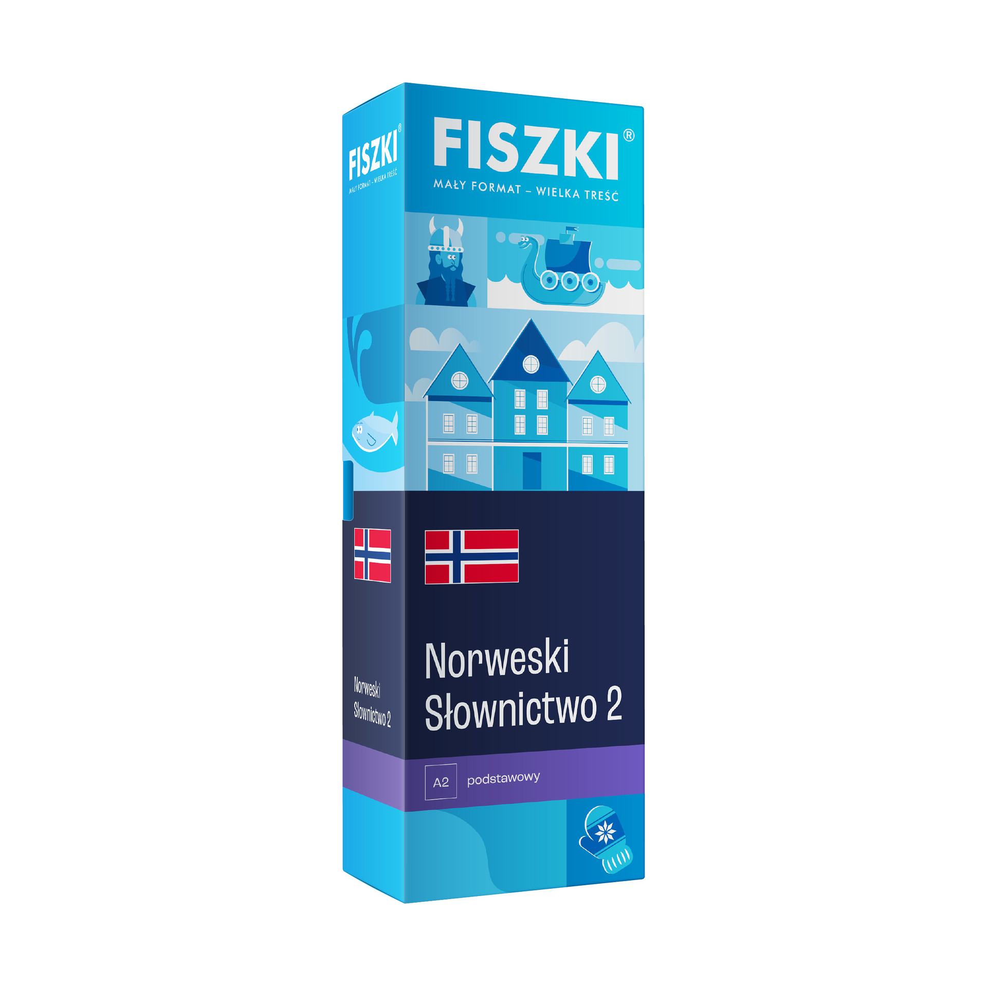 FISZKI - język norweski - Słownictwo 2 (poziom A2)