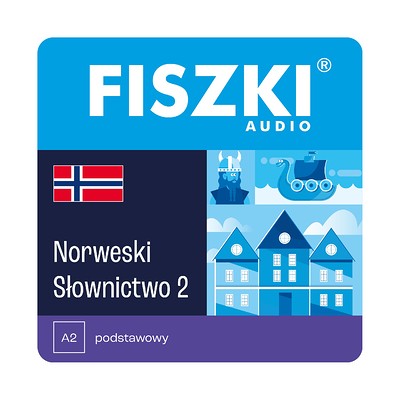 Fiszki audio - język norweski - słownictwo 2 - nagrania mp3 do szybkiej nauki języka norweskiego