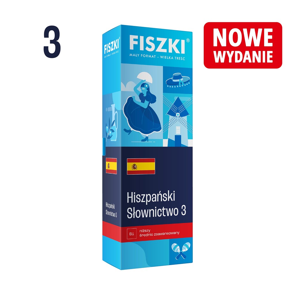 Fiszki - język hiszpański - Słownictwo 3 - skuteczna i szybka metoda nauki języka hiszpańskiego