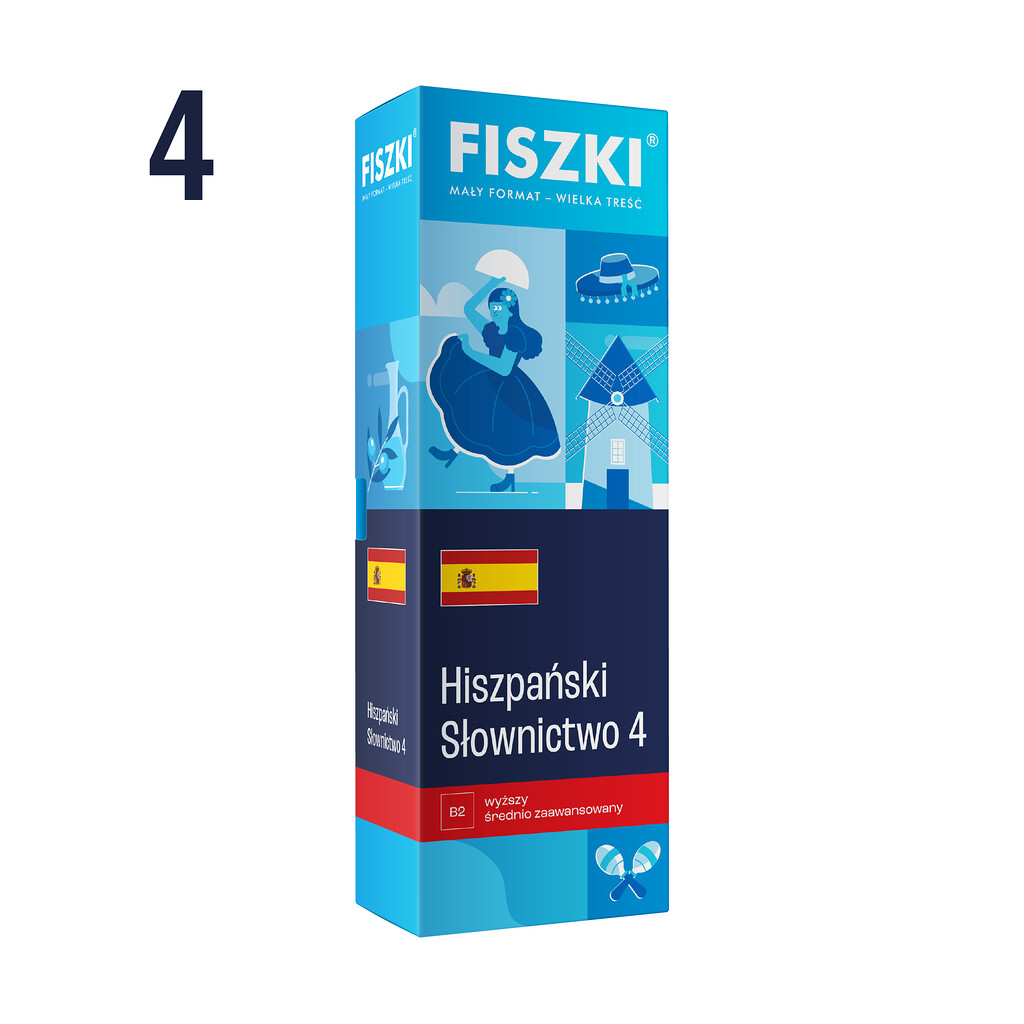 Fiszki - język hiszpański - Słownictwo 4 - skuteczna i szybka metoda nauki języka hiszpańskiego