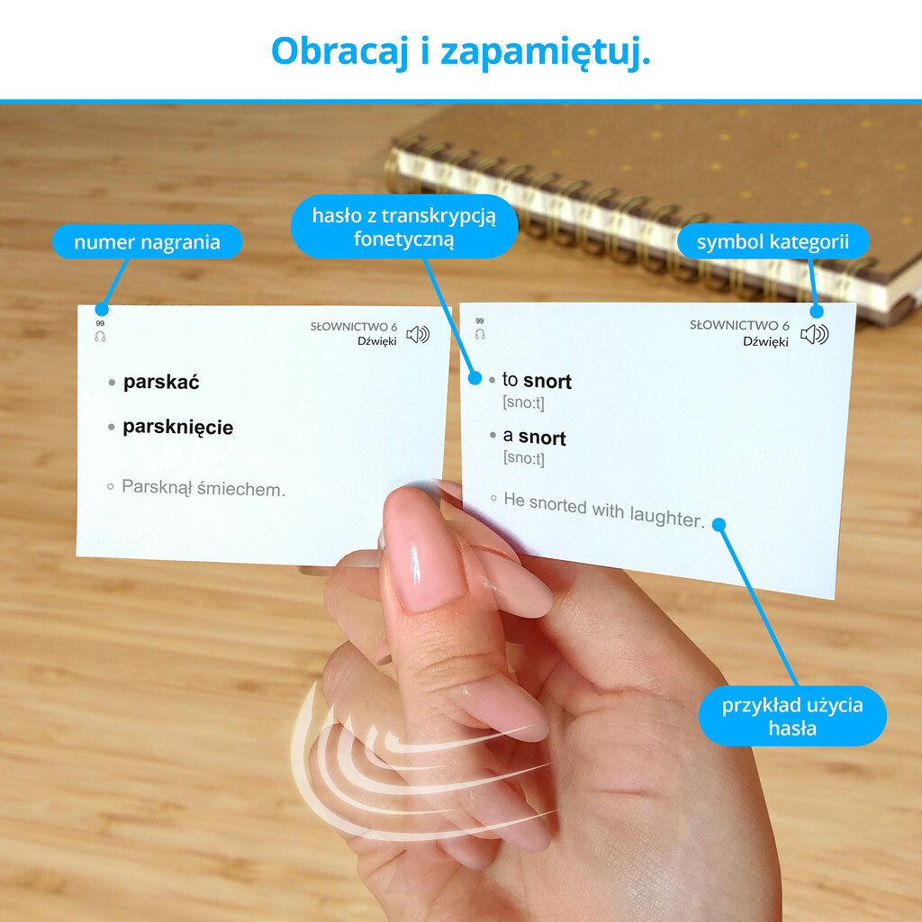 Fiszki - kartoniki do skutecznej nauki języka angielskiego na poziomie zaawansowanym