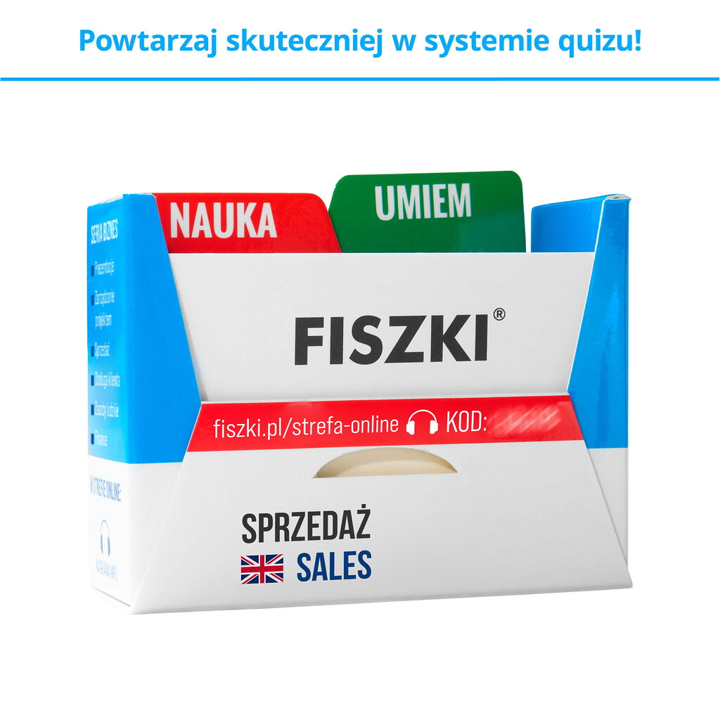 Przekładki umożliwiające skuteczną naukę języka angielskiego z fiszek