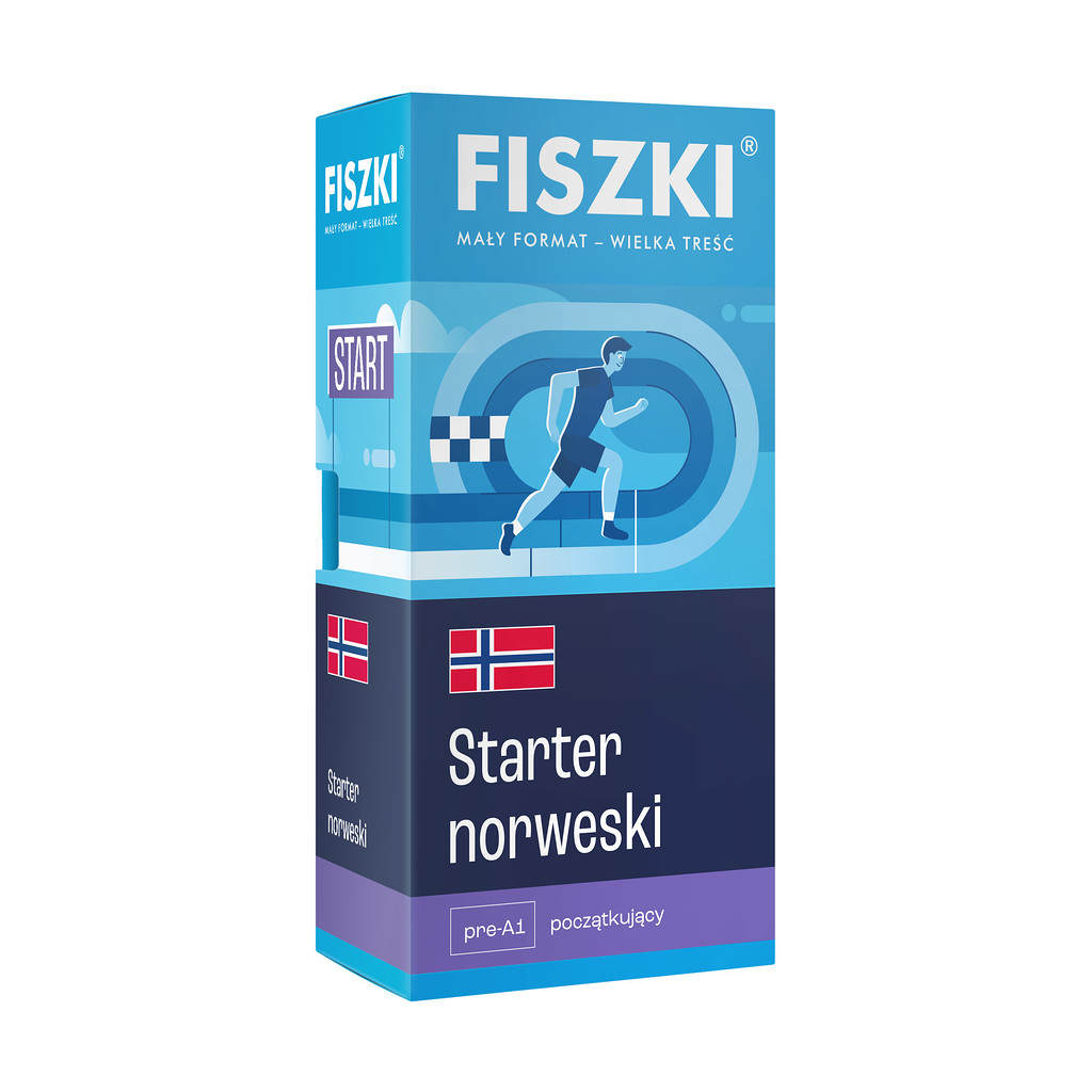 Fiszki - język norweski - starter - skuteczna i szybka metoda nauki języka norweskiego