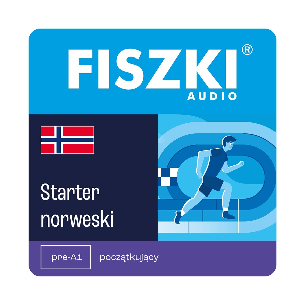 Fiszki audio - język norweski - starter - nagrania mp3 do szybkiej nauki języka norweskiego