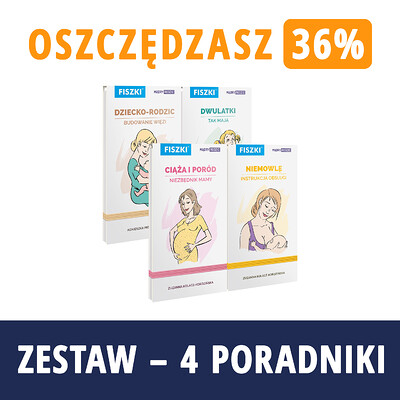 Zestaw fiszek - WYPRAWKA DLA RODZICÓW - oszczędzasz 51 zł!