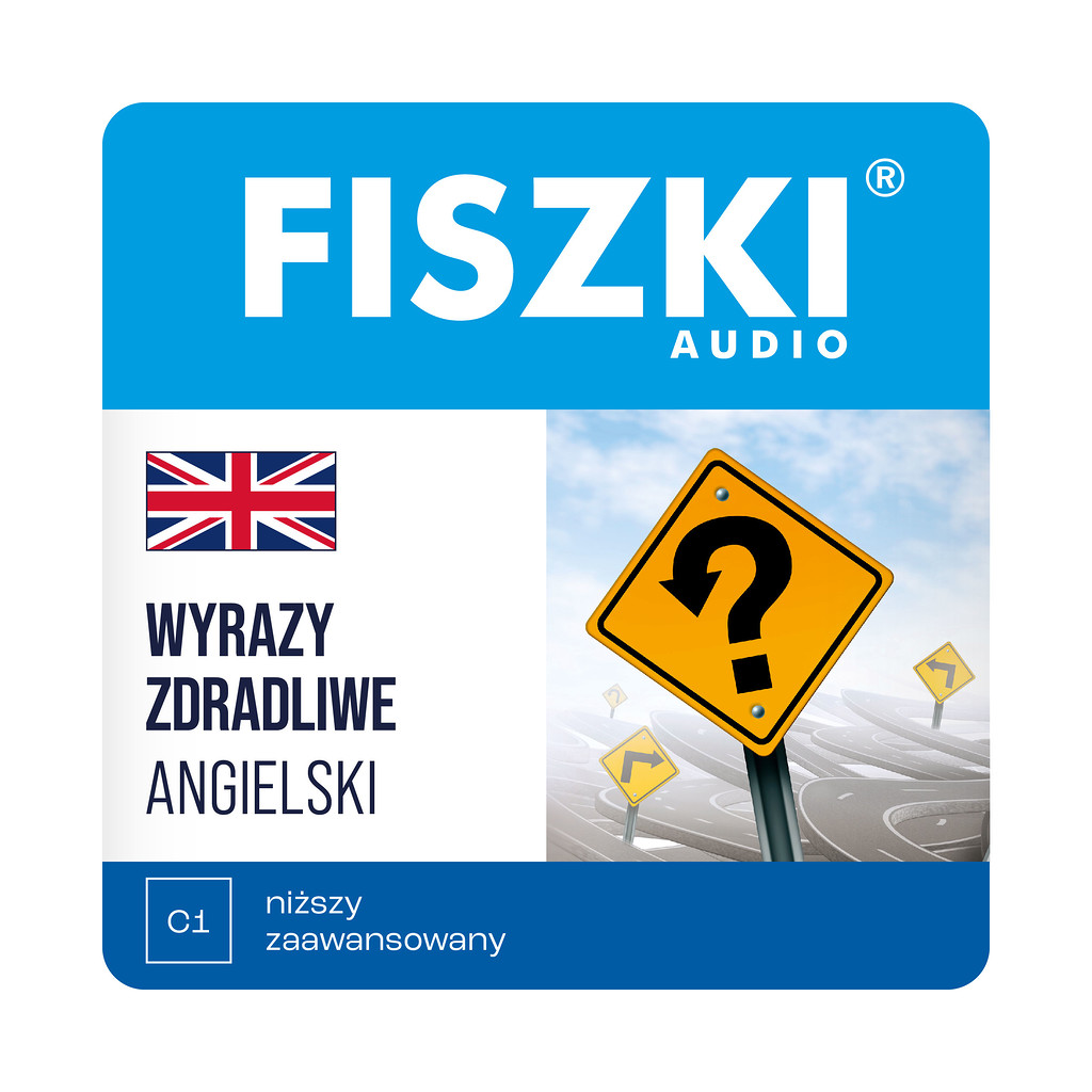 Fiszki audio - język angielski - wyrazy zdradliwe - nagrania mp3 do szybkiej nauki języka angielskiego