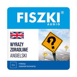 Fiszki audio (pliki mp3) - angielski - Wyrazy zdradliwe