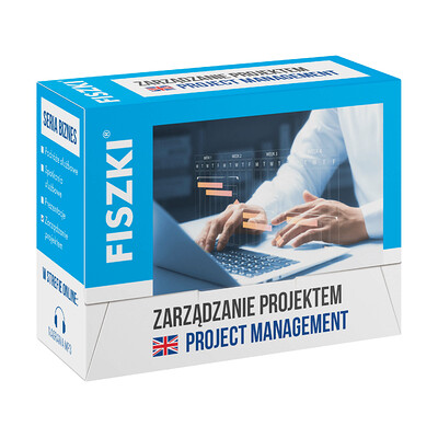 Zestaw fiszek - ZARZĄDZANIE PROJEKTEM - angielski