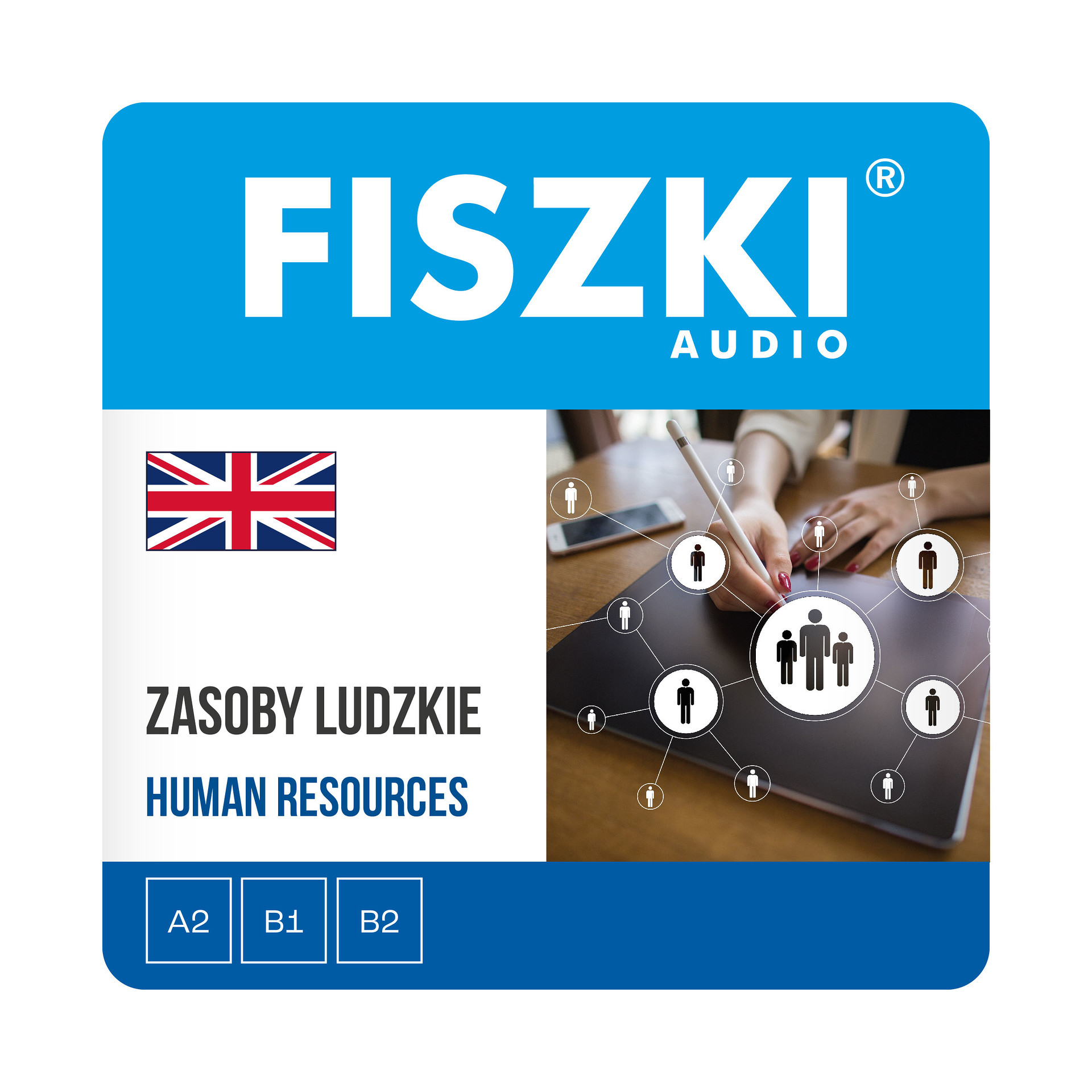 Kurs audio (audiobook mp3) - język angielski - Biznes - Zasoby ludzkie (poziom A2-B2)